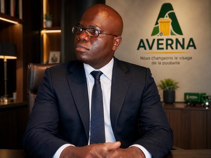 Wilfried OTIA OBA, gérant fondateur d'AVERNA ETS